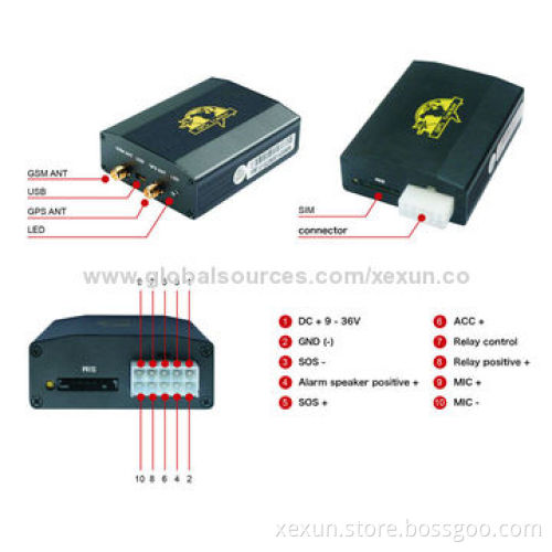 GPS Automobile Tracking with Remote Engine Control and ACC Alarm GPS Online Tracking
